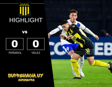 Compacto mejores jugadas Peñarol 0 vs Velez Sarfield 0 Copa Libertadores 2025